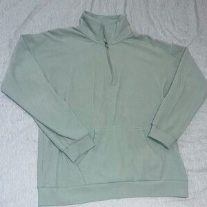 Sage Green Quarterzip - M